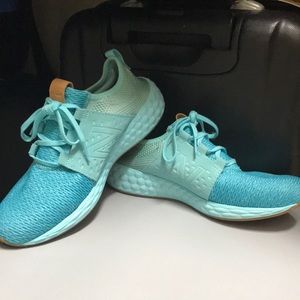 New Balance Cruz Sport women’s turquoise sneakers